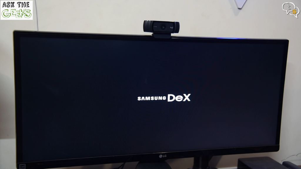 Samsung Dex on monitor