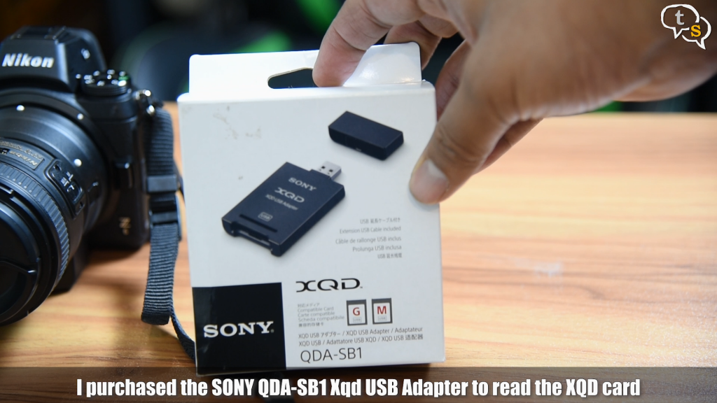 Sony XQD card reader