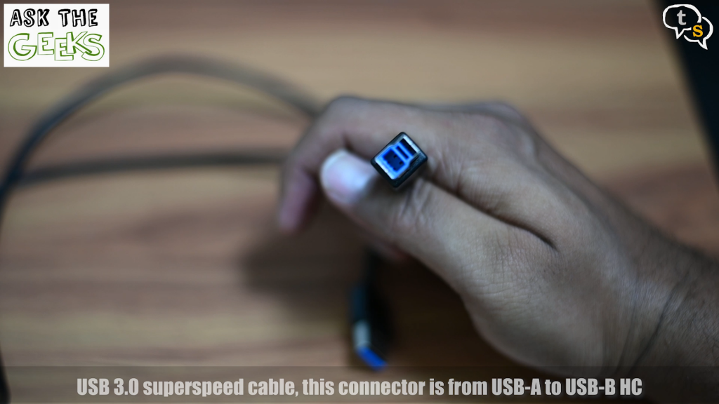 USB-B HC superspeed usb cable