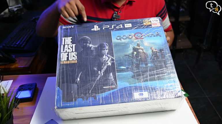 playstation 4 pro unboxing