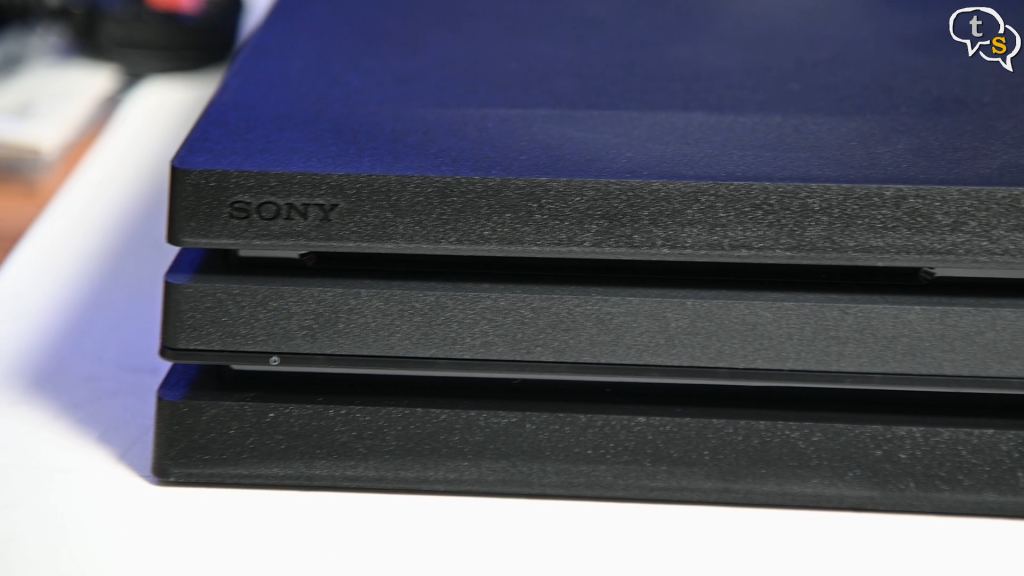 PlayStation 4 Pro power and eject buttons