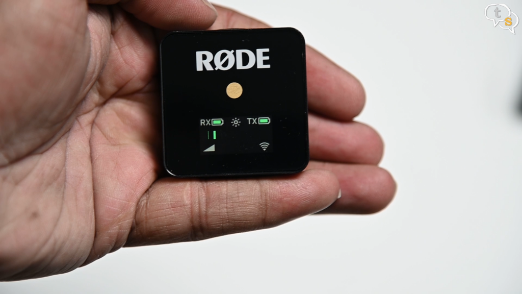 Rode Wireless Go Receiver color screen 