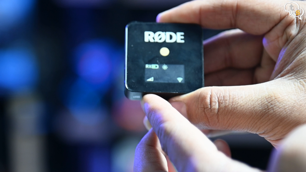Rode Wireless Go Receiver db setting 