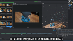 Meshroom Software point reconstruction