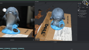 Meshroom Software Reconstructed Mesh