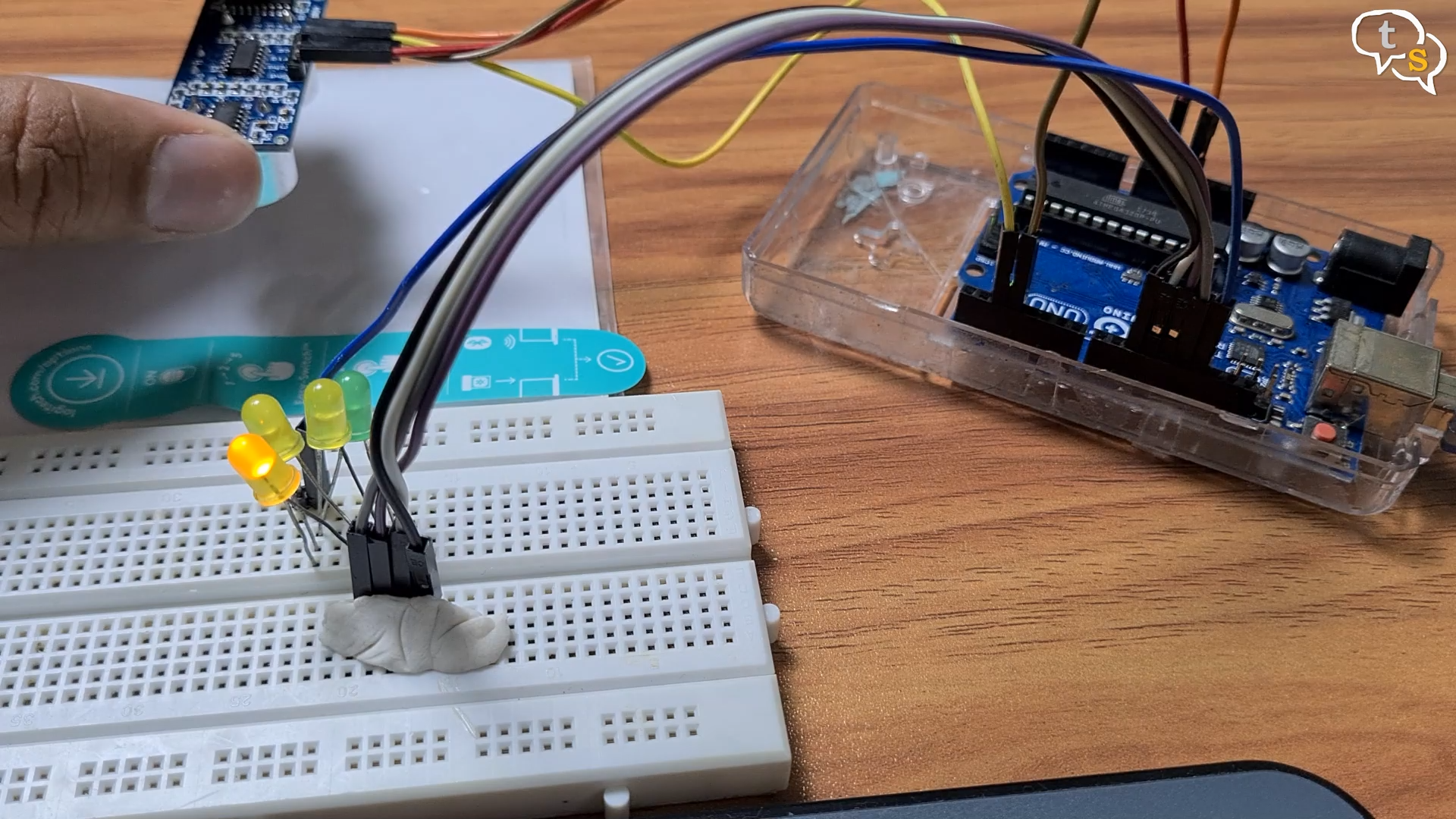 Testing if the Ultrasonic sensor is changing values