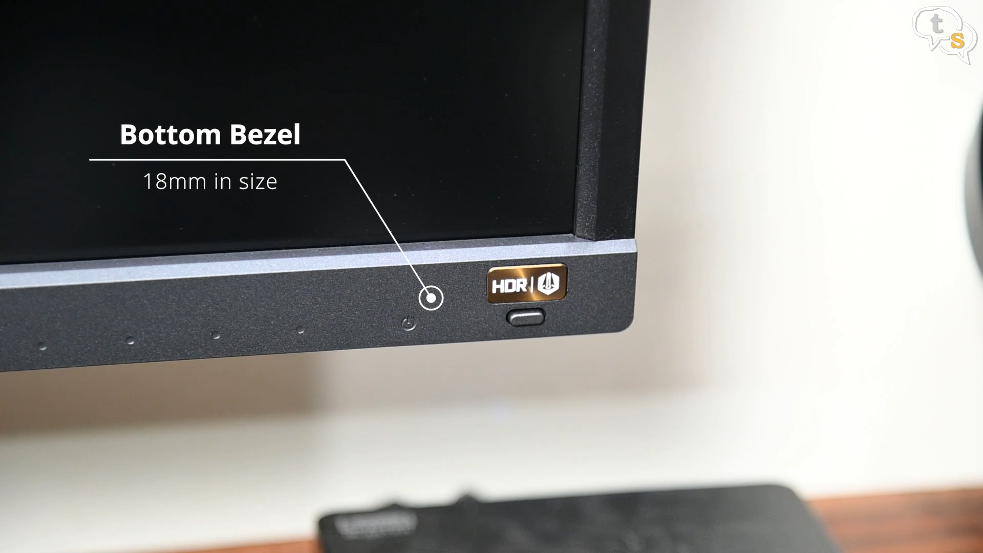BenQ EW3270U 4K HDR monitor Bezels
