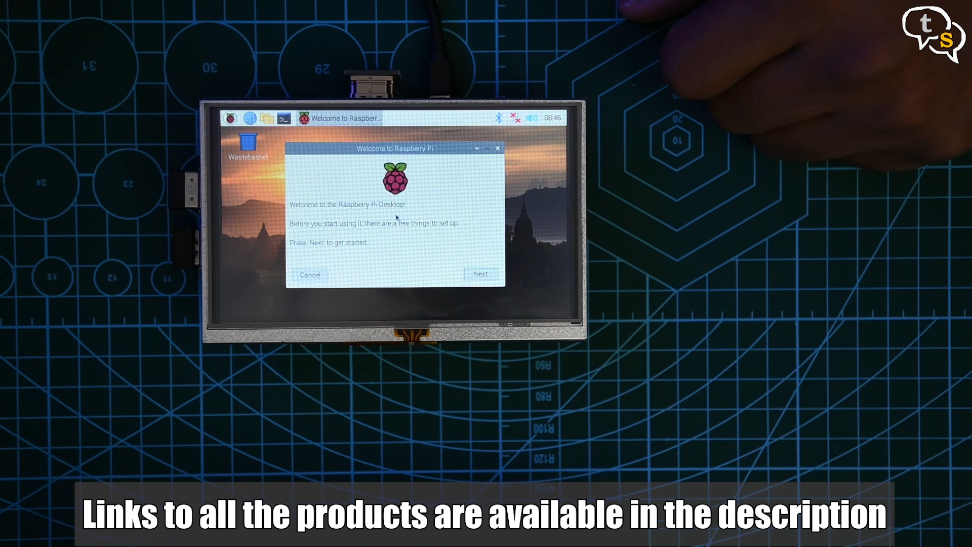 Raspberry Pi, 5 inch touchscreen not working