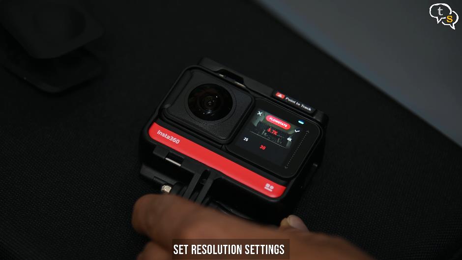 Insta360 One R resolution settings