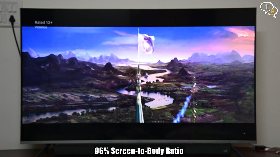 MiTV Q1 QLED TV 96 % screen to body ratio