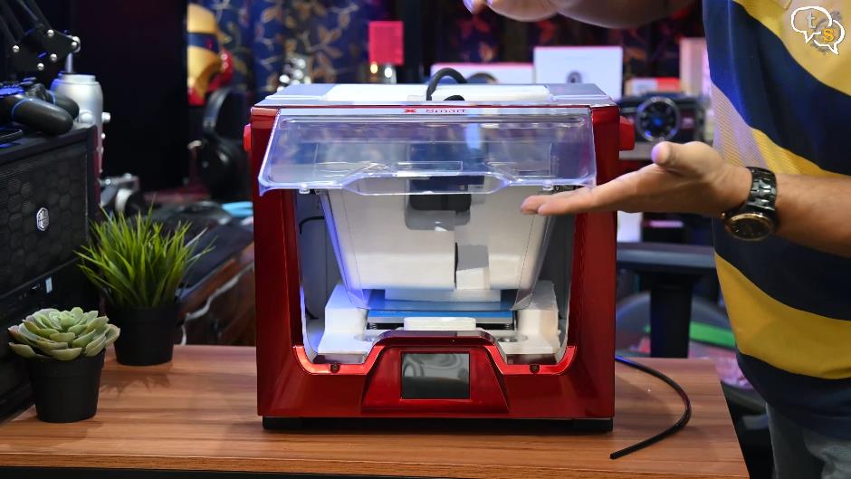WOL3D X-Smart 3D Printer front acrylic window