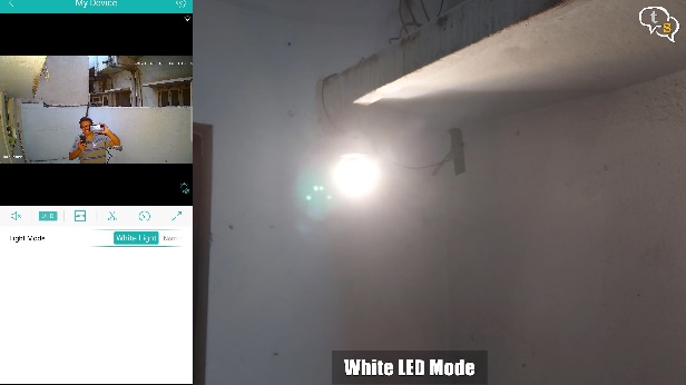 ActivePixel Wireless Dome IP security camera LED light