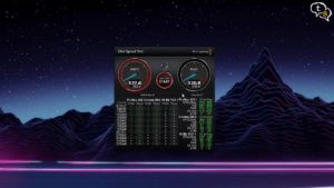 Blackmagic Disk Speed test