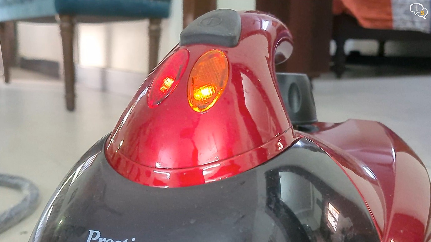 Prestige Dynamo Steam Cleaner indicator lights