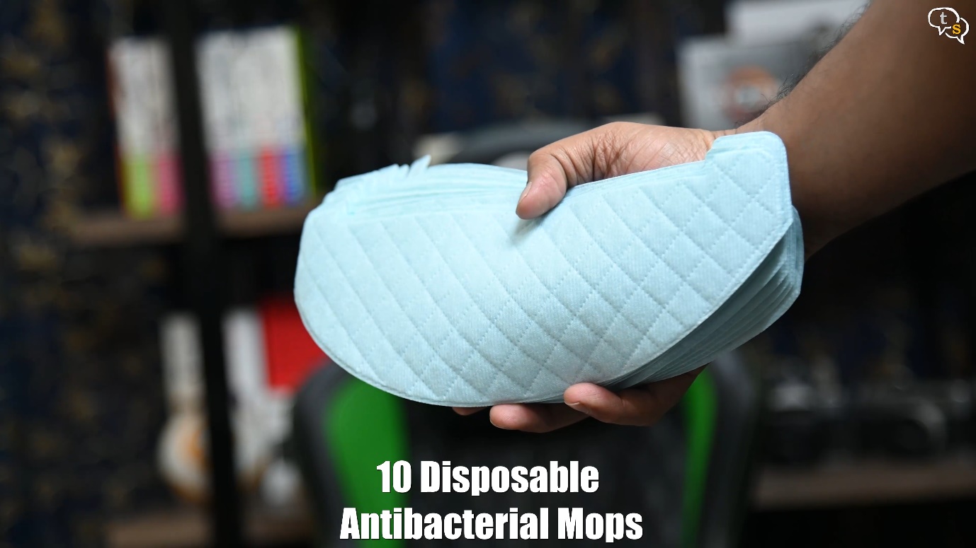 Disposable antibacterial mops